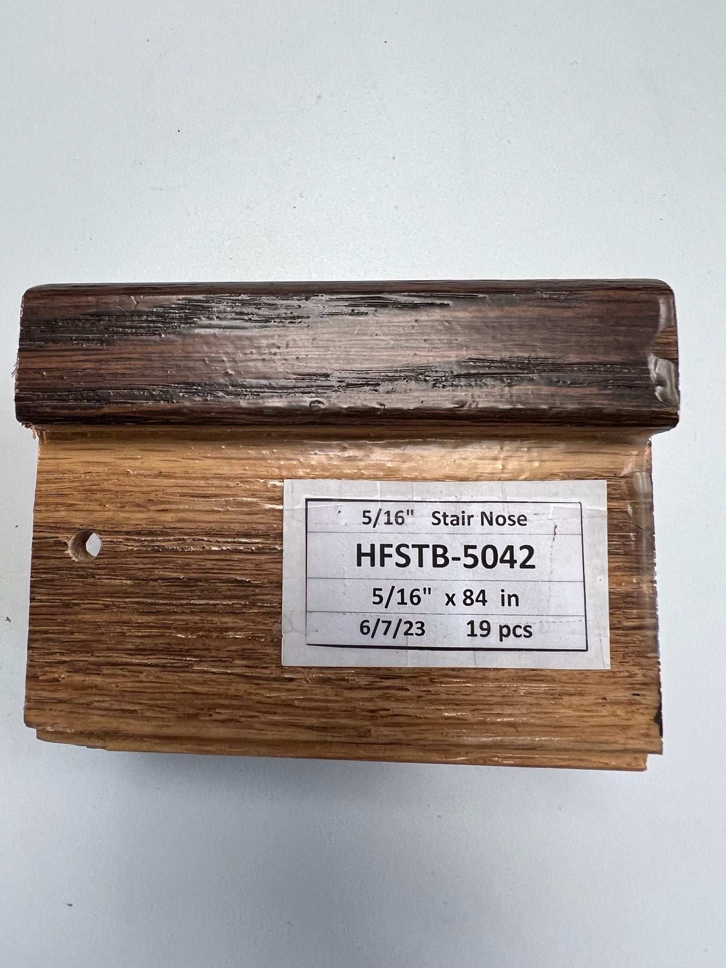 Mohawk Stair Nose_Solid Wood HFSTB-5042 Oak Coffee Bean