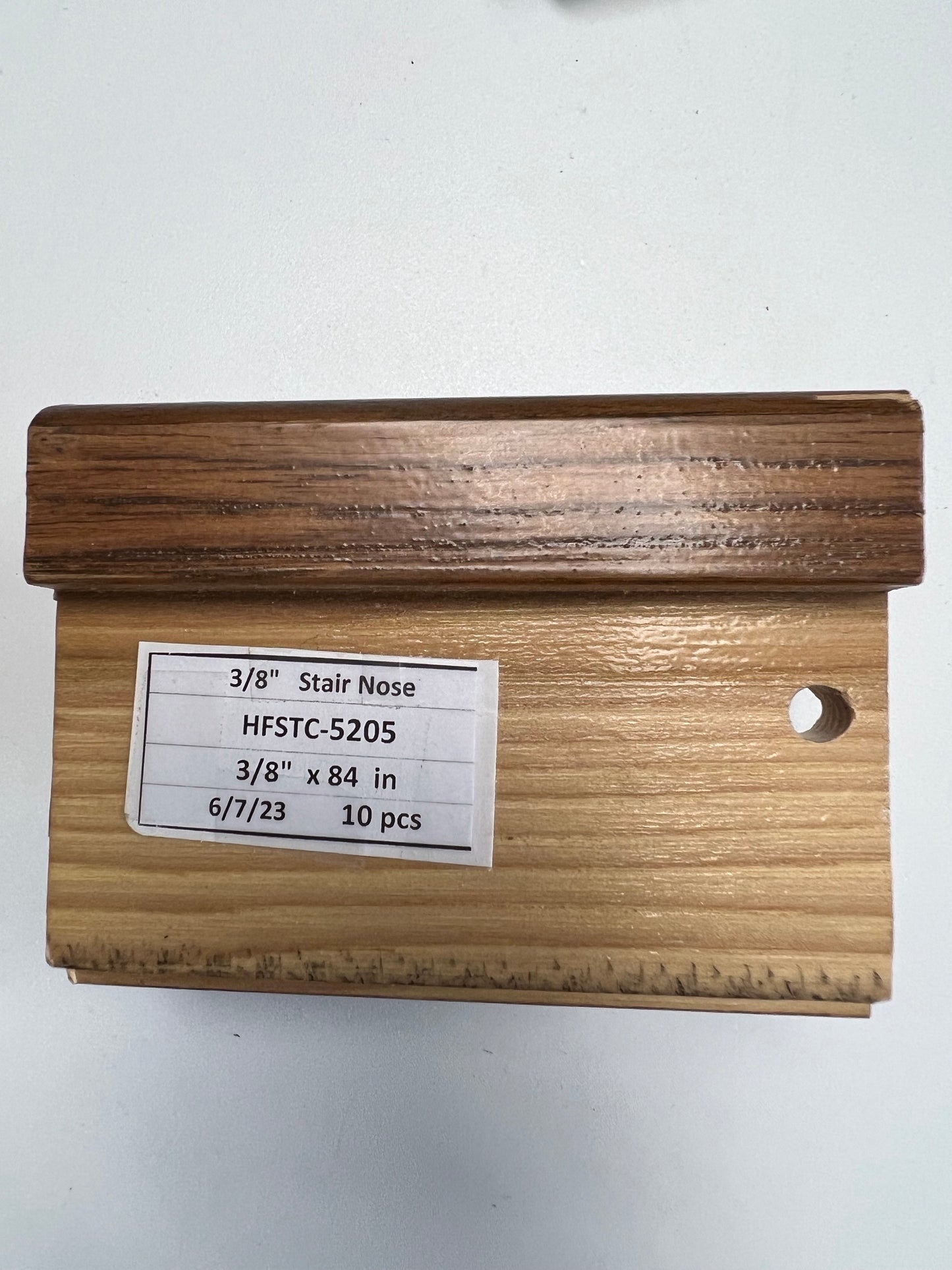 Mohawk Stair Nose_Solid Wood HFSTC-5205 Poplar Buckeye
