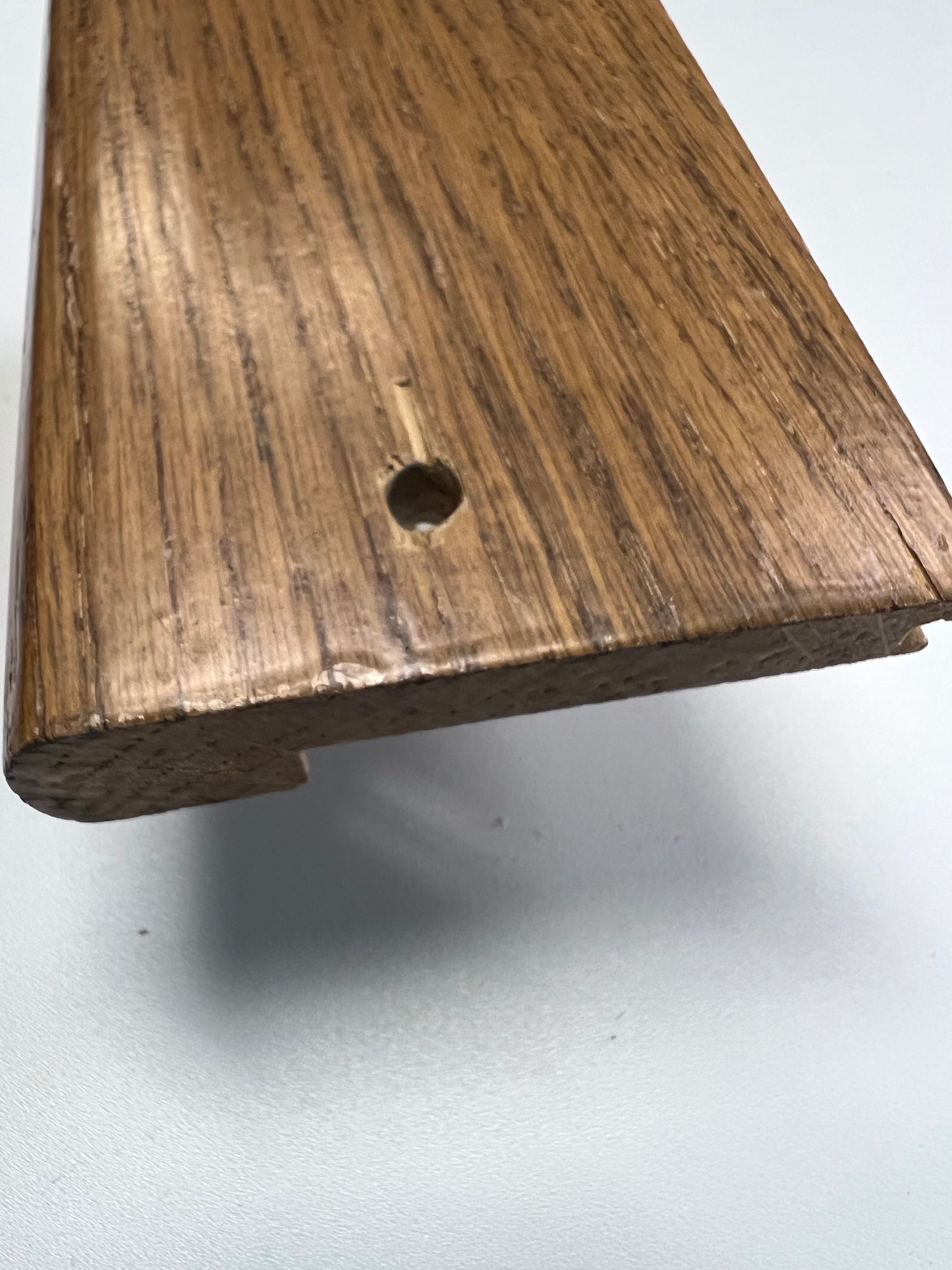 Stair Nose_Solid Wood HFSTC-5004 Baked Biscotti Oak
