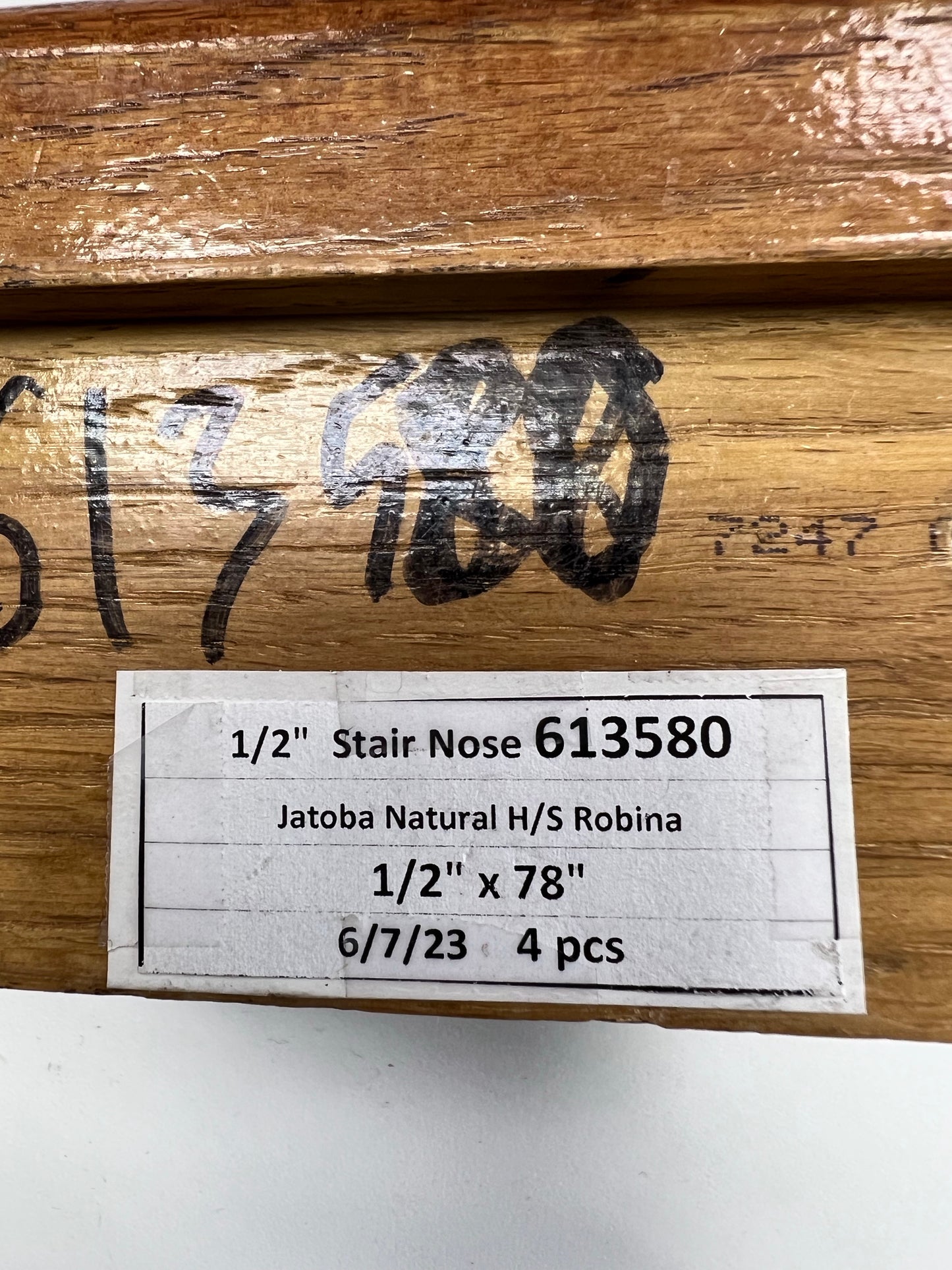 Stair Nose_Solid Wood 613580 Jatoba Natural Robina
