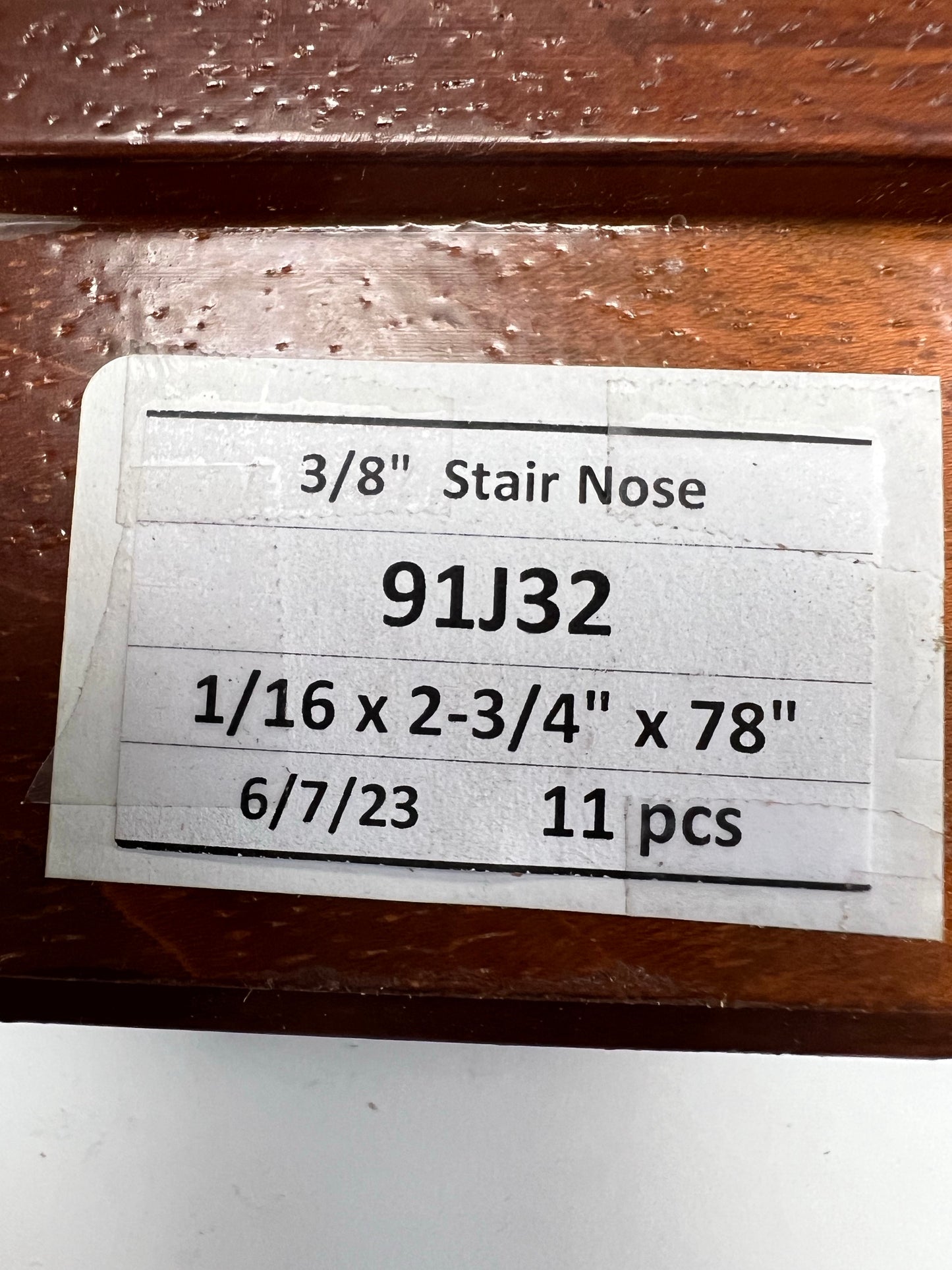 Stair Nose_Solid Wood 91J32