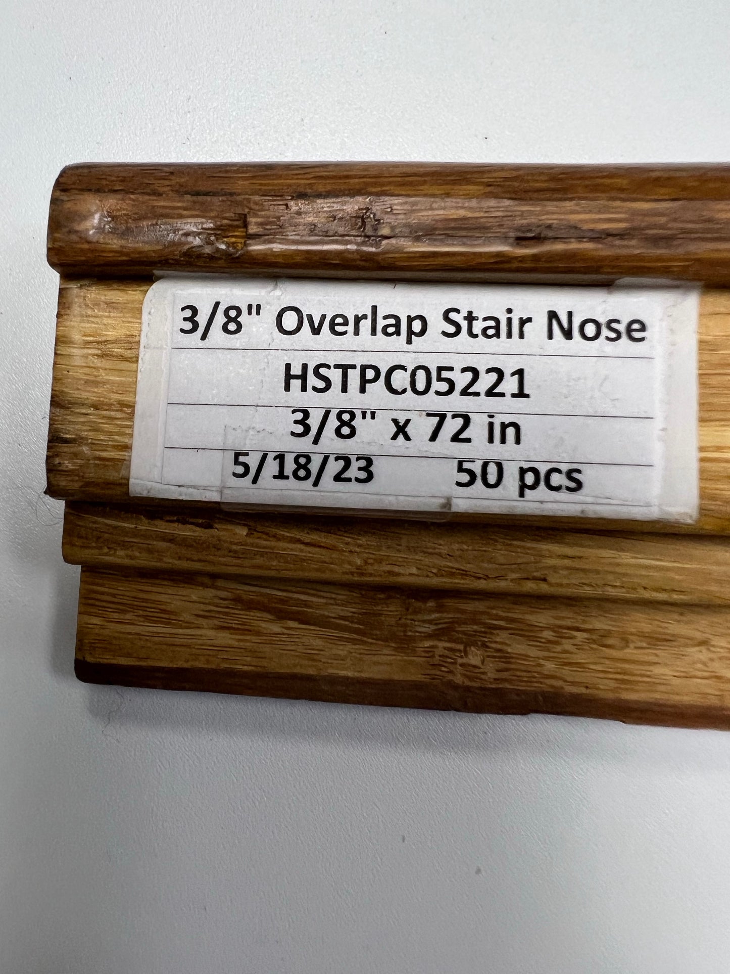 Mohawk Stair Nose_Solid Wood HSTPC-5221 Rustic Baked Natural