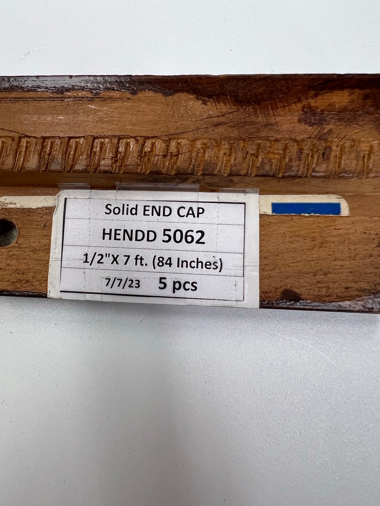 Mohawk End Cap _ Solid Wood HENDD-5062