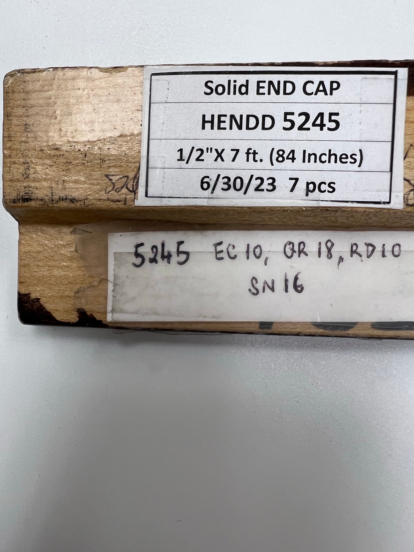 Mohawk Threshold End Cap _ Solid Wood HENDD-5245