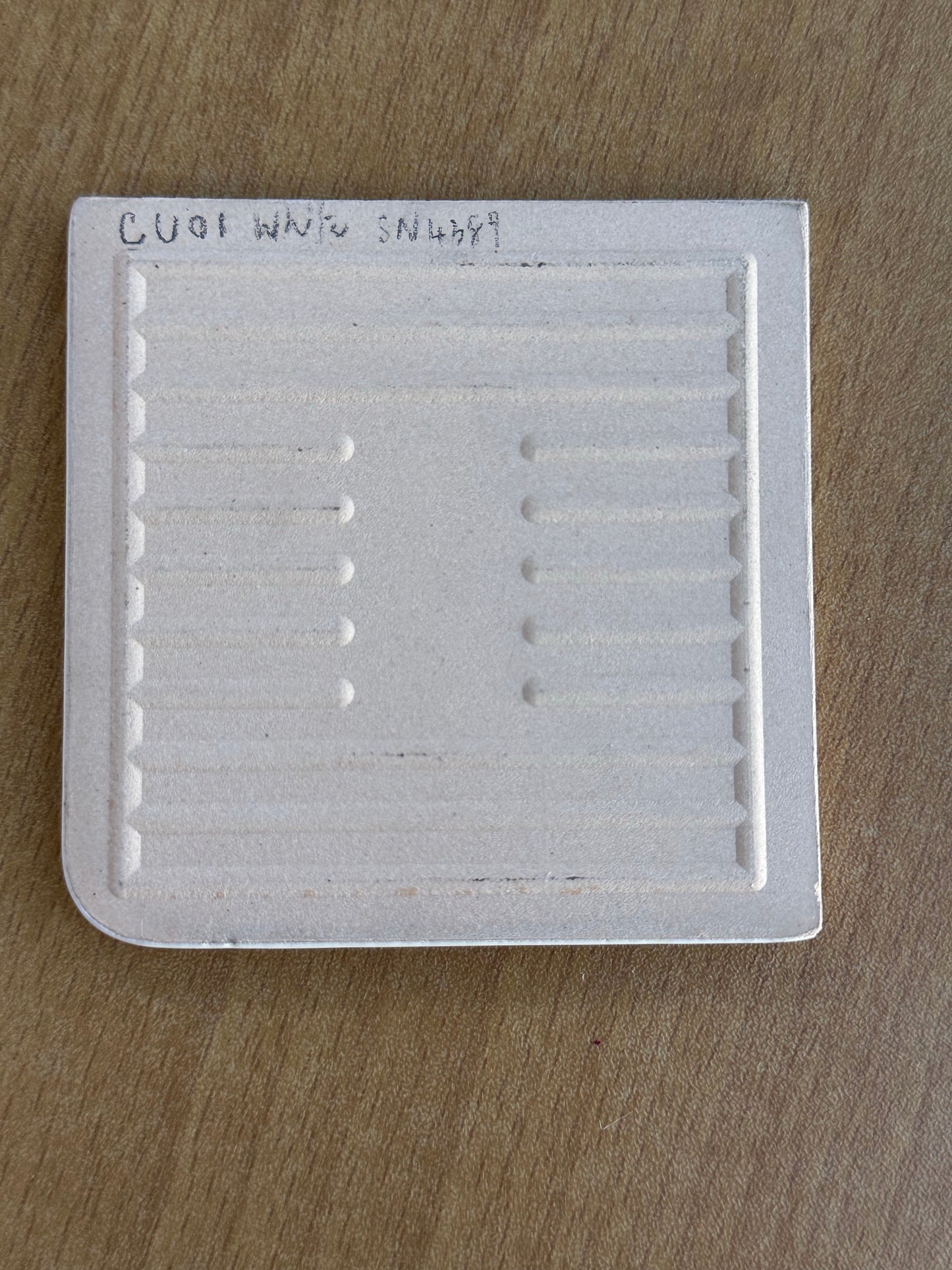 Mohawk TILE: T0753-CU01 SN4389 BLNSE OUTCRNR 3X3 CARUSO WHITE