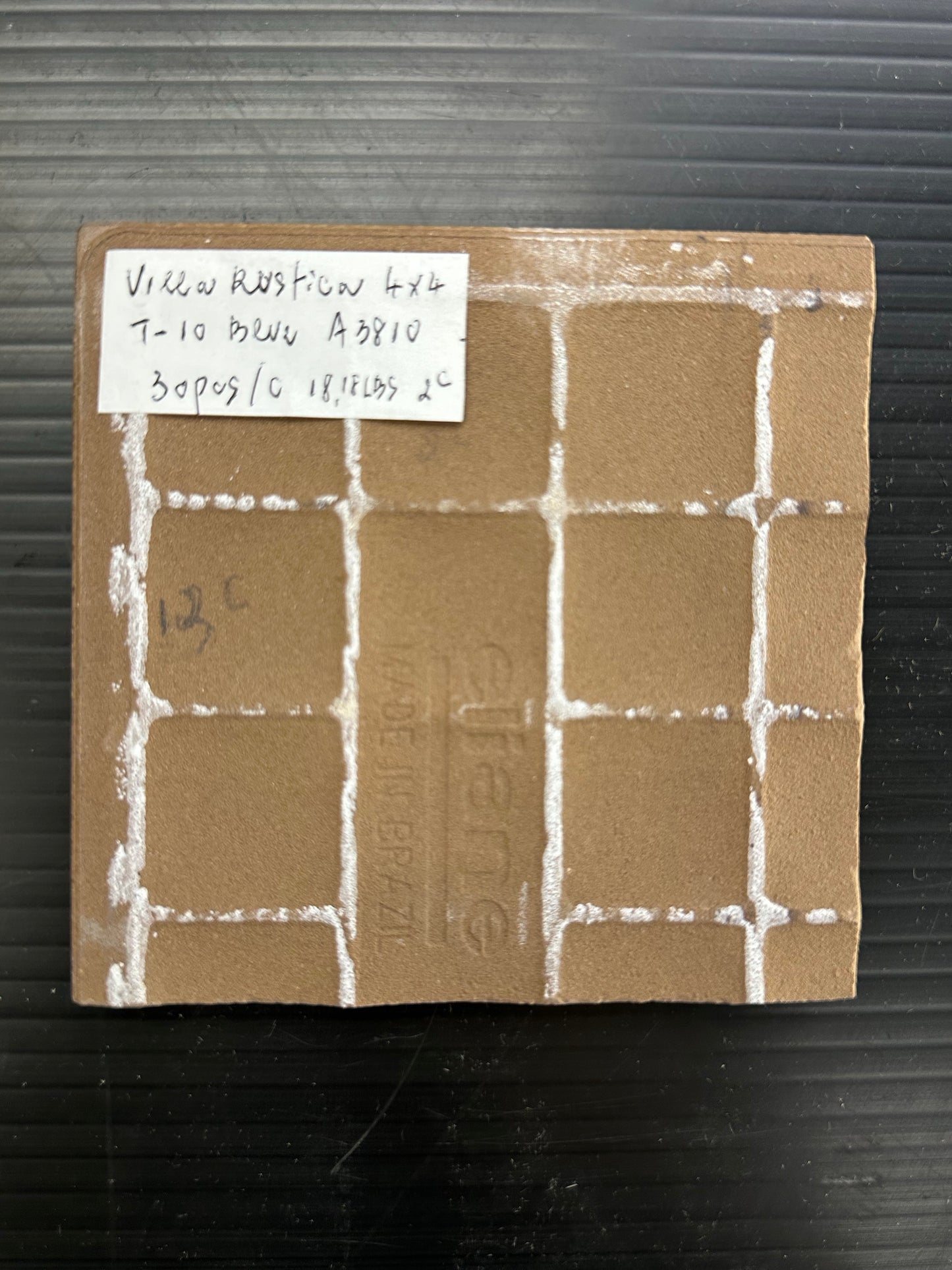 Mohawk Wall TILE: T393-T-10 DECO 4" X 4" BLUE VILLARUS