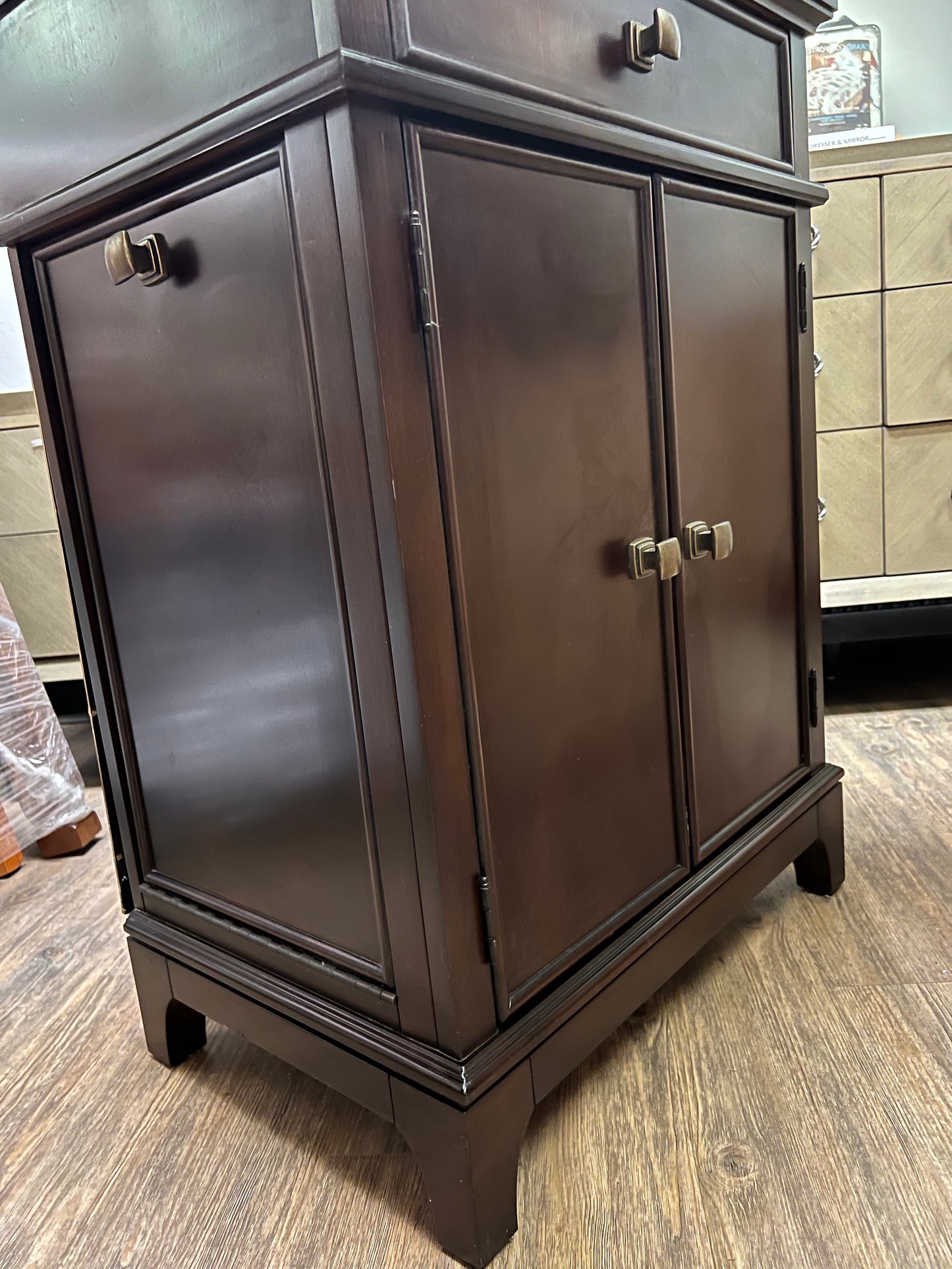 Najarian Furniture Dresser- Hall Tree Mini Dresser and Mirror