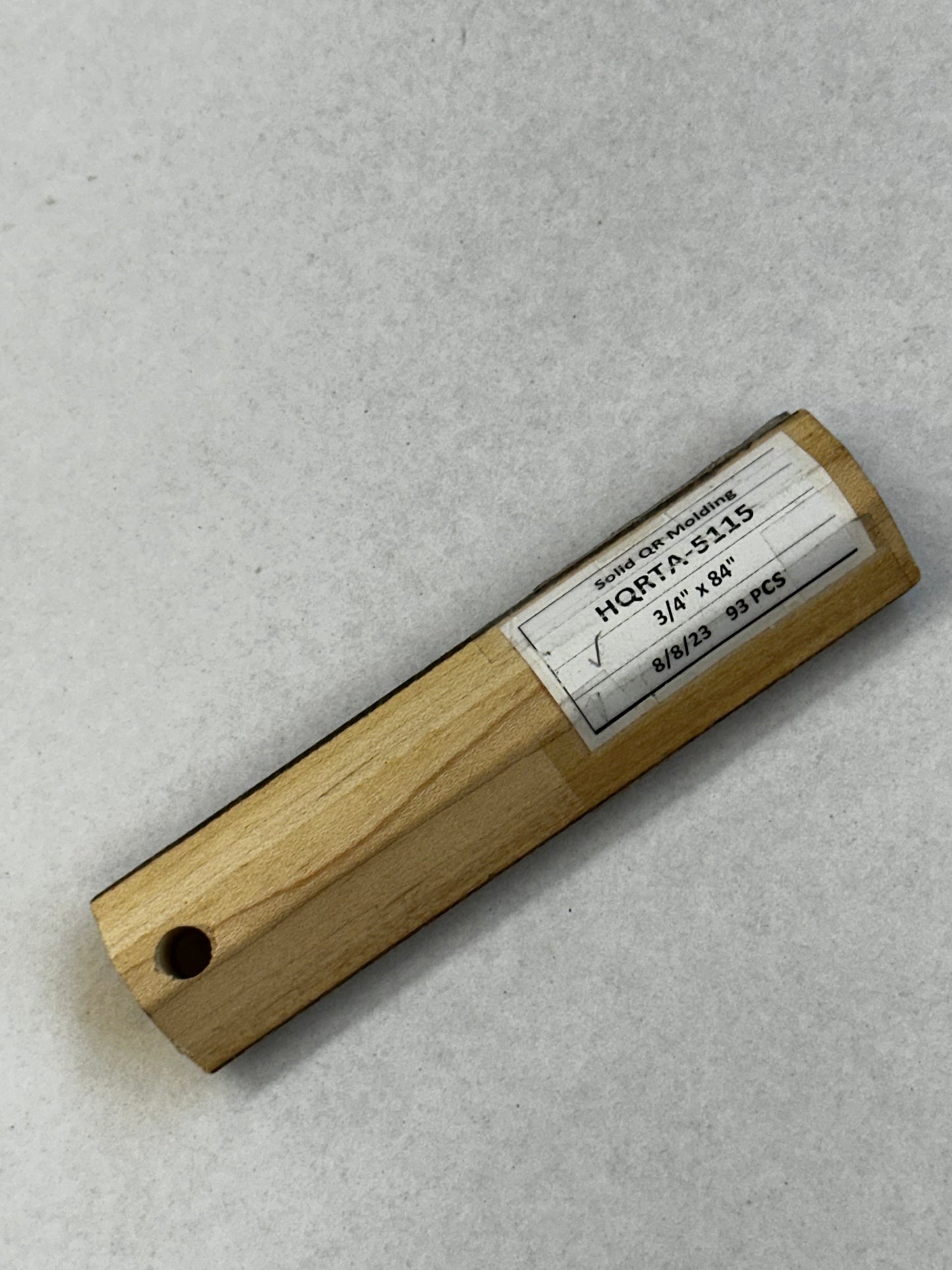 Mohawk Quarter Round _ Solid Wood HQRTA-5115 Maple Spiced Rum