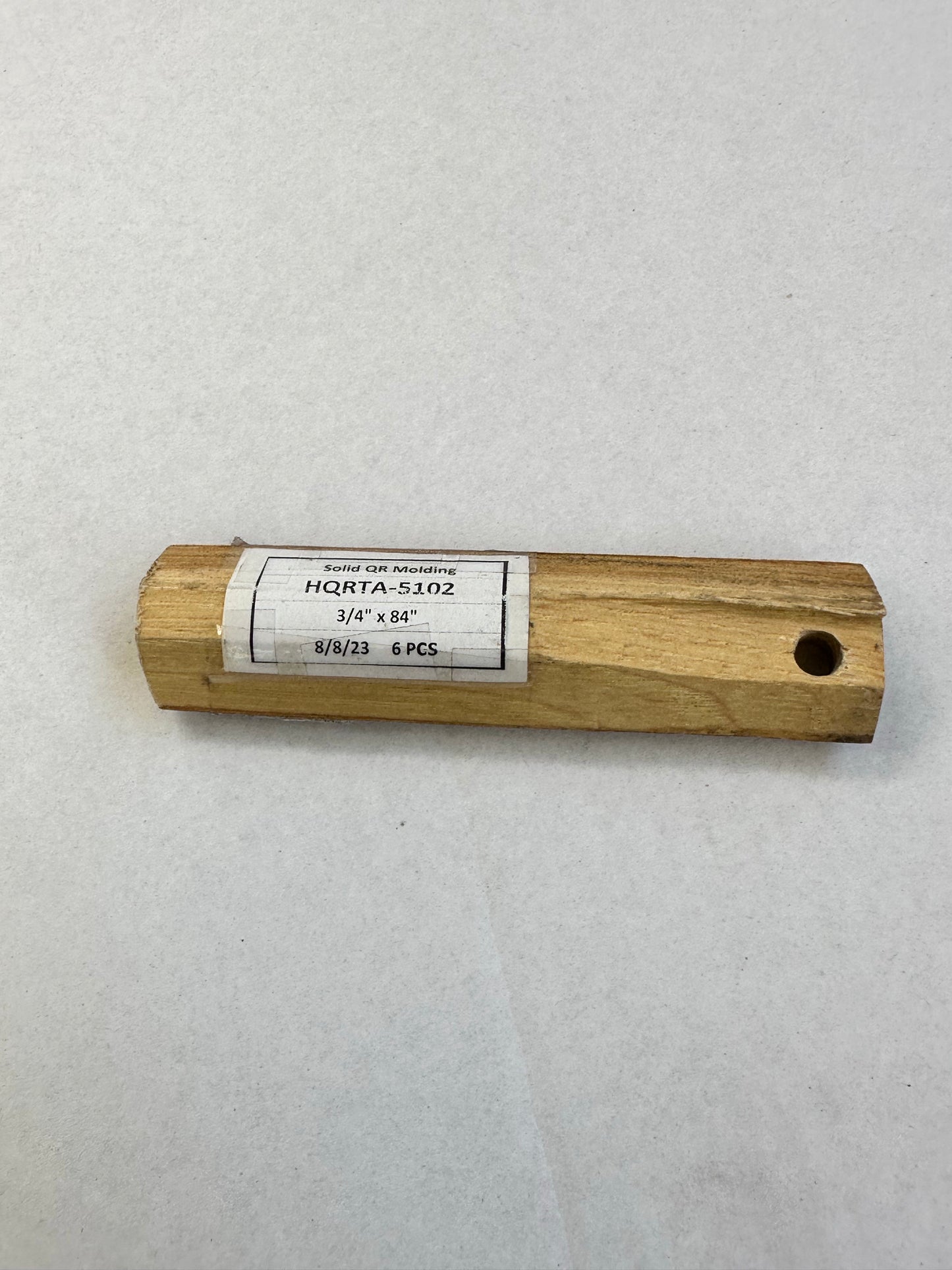 Mohawk Solid Wood _ Quarter Round HQRTA-5102 Hickory Straw