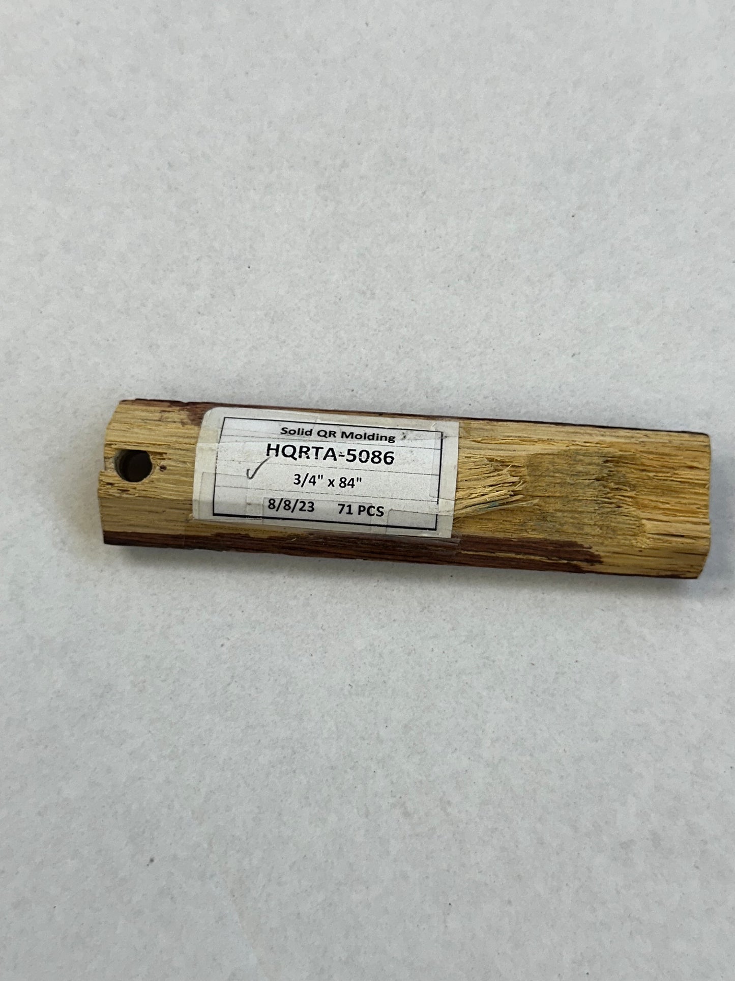 Mohawk Quarter Round _ Solid Wood HQRTA-5086 Red Oak Russet