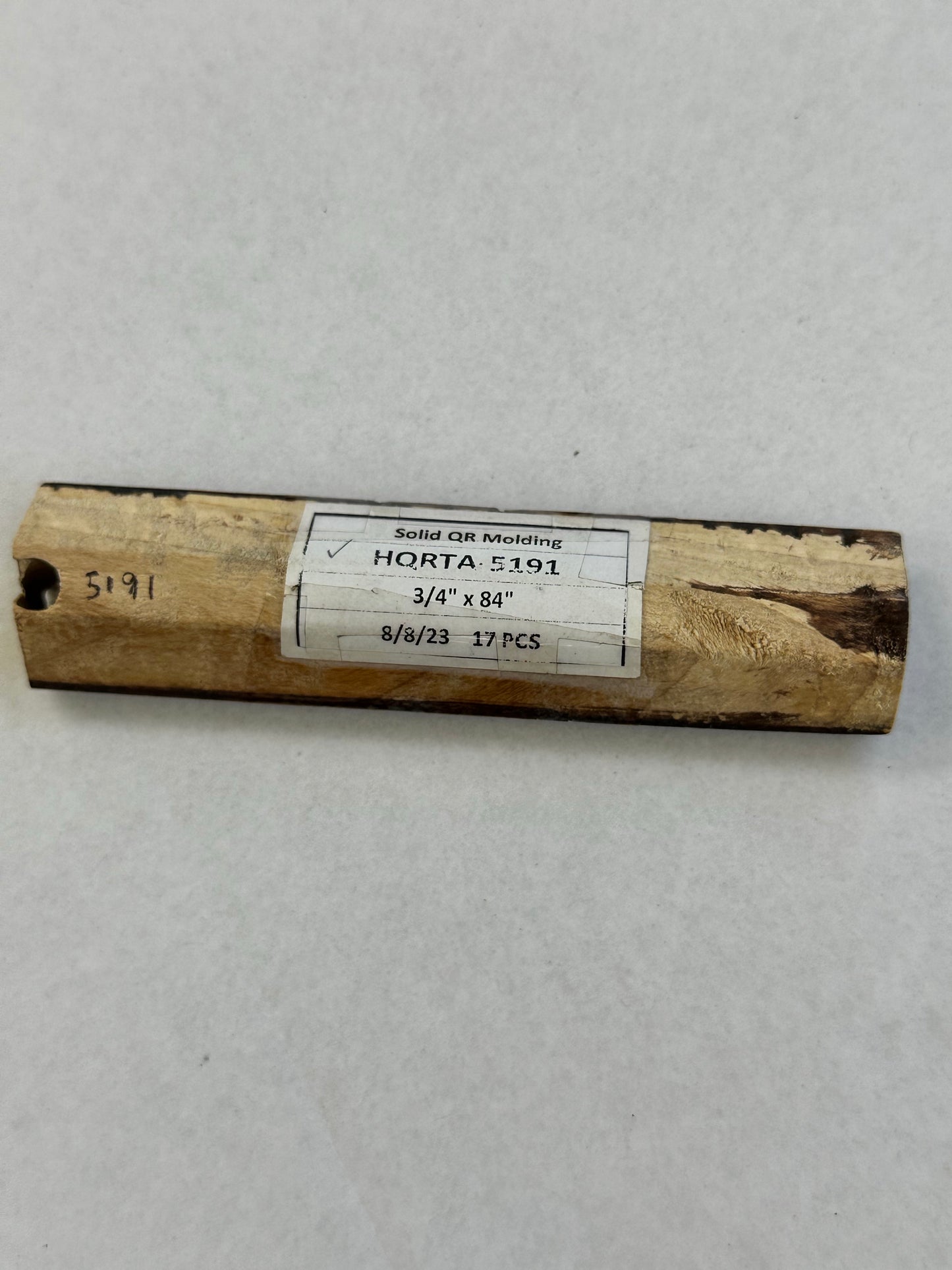 Mohawk Quarter Round _ Solid Wood HQRTA-5191 Hickory BM Saddle