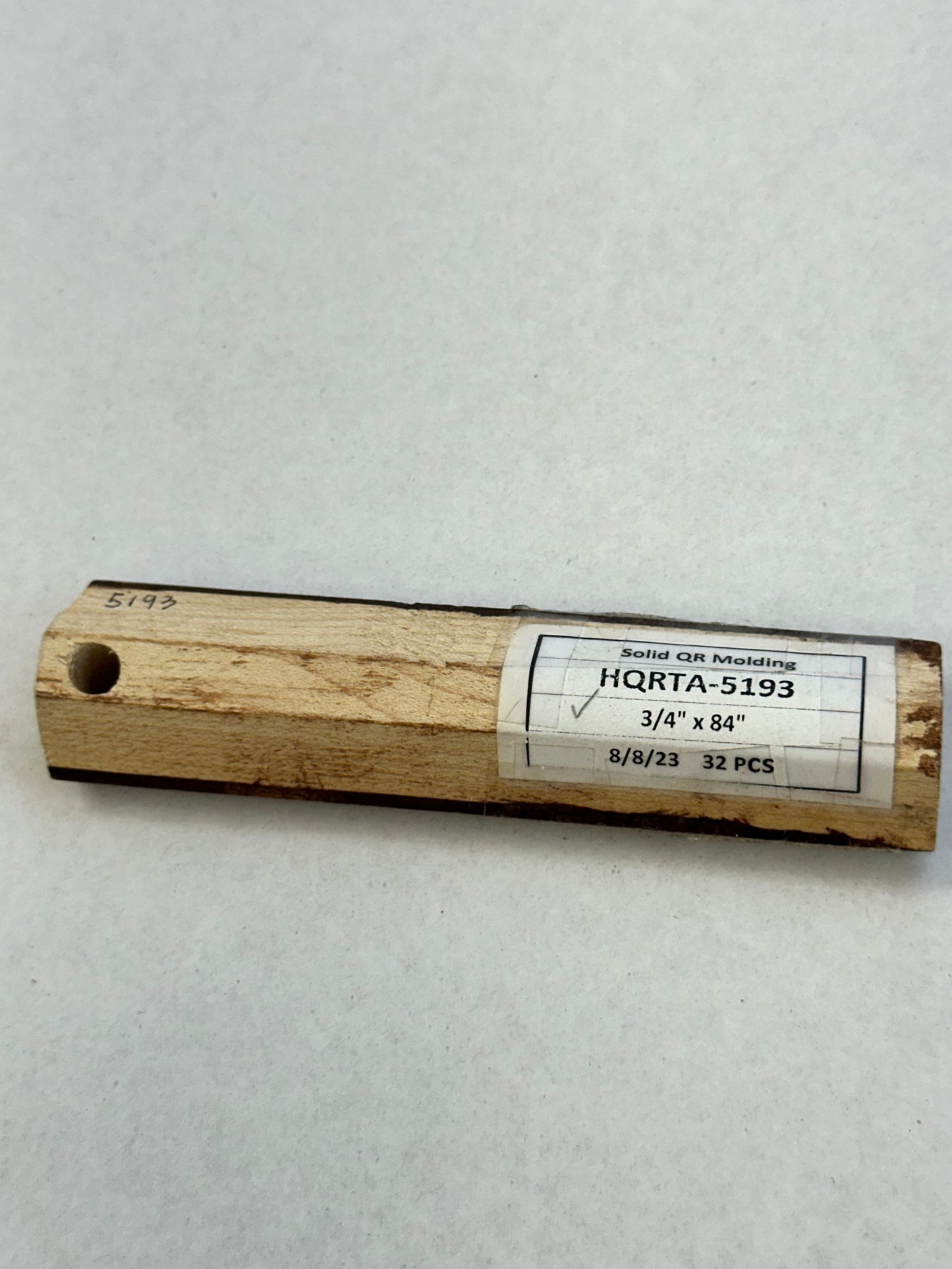 Mohawk Quarter Round _ Solid Wood HQRTA-5193 Maple BM Harvest