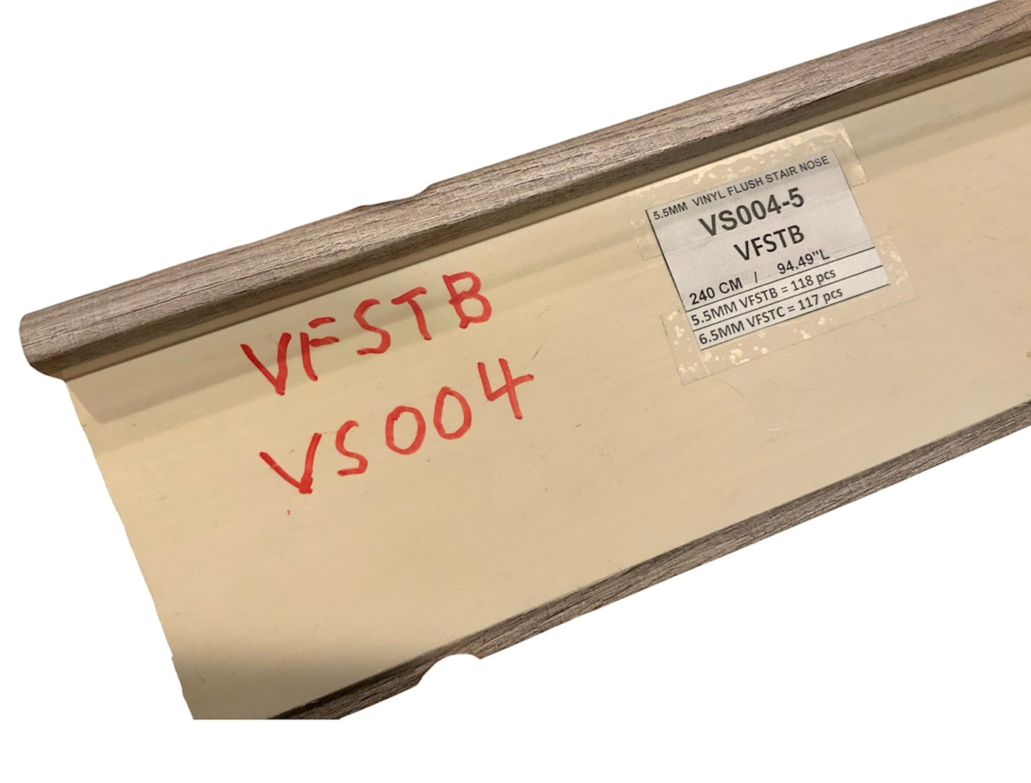 Mohawk VS004-5 Flush Stair Nose For Waterproof Flooring