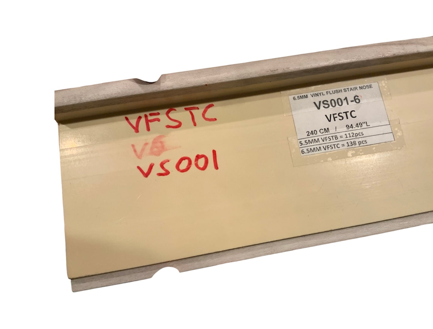 VS001-5 Mohawk Flush Stair Nose for Waterproof Flooring