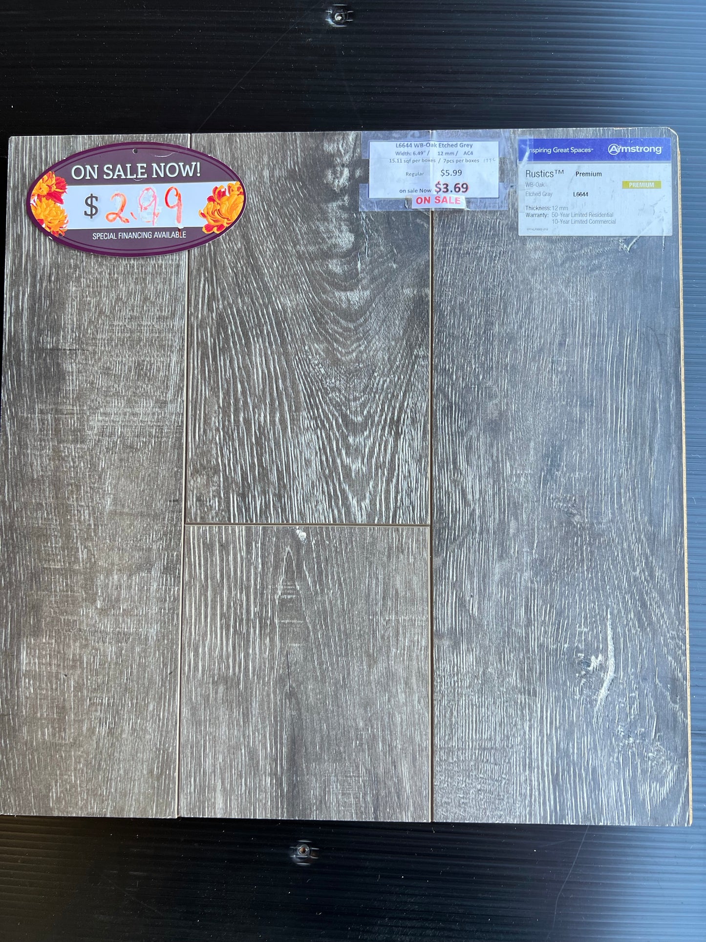 Armstrong Laminate Flooring # L6644-121 ARMSTRONG RUSTICS PREMIUM ETCHED