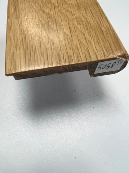 Stair Nose_Solid Wood HFSTB-5058 White Oak Natural