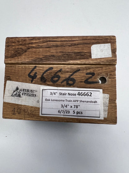 Stair Nose_Solid Wood 46662 Oak Lonesome Train