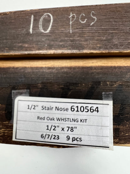 Stair Nose_Solid Wood 610564 Red Oak Whistling Ket