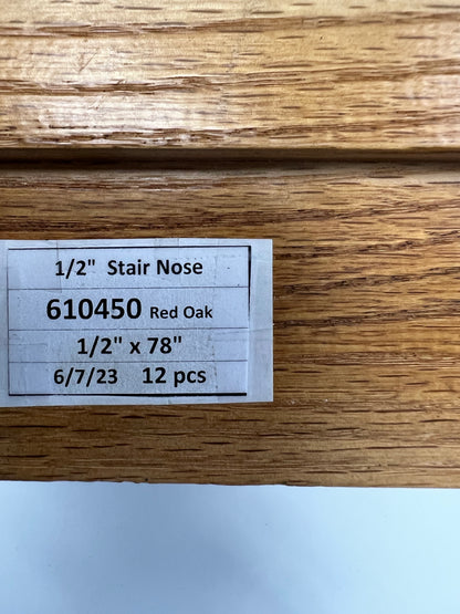 Stair Nose_Solid Wood 610450 Red Oak Homespun and Oakdale Savannah