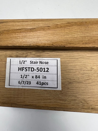 Mohawk Stair Nose_Solid Wood HFSTD-5012 Red Oak Natural No Stain