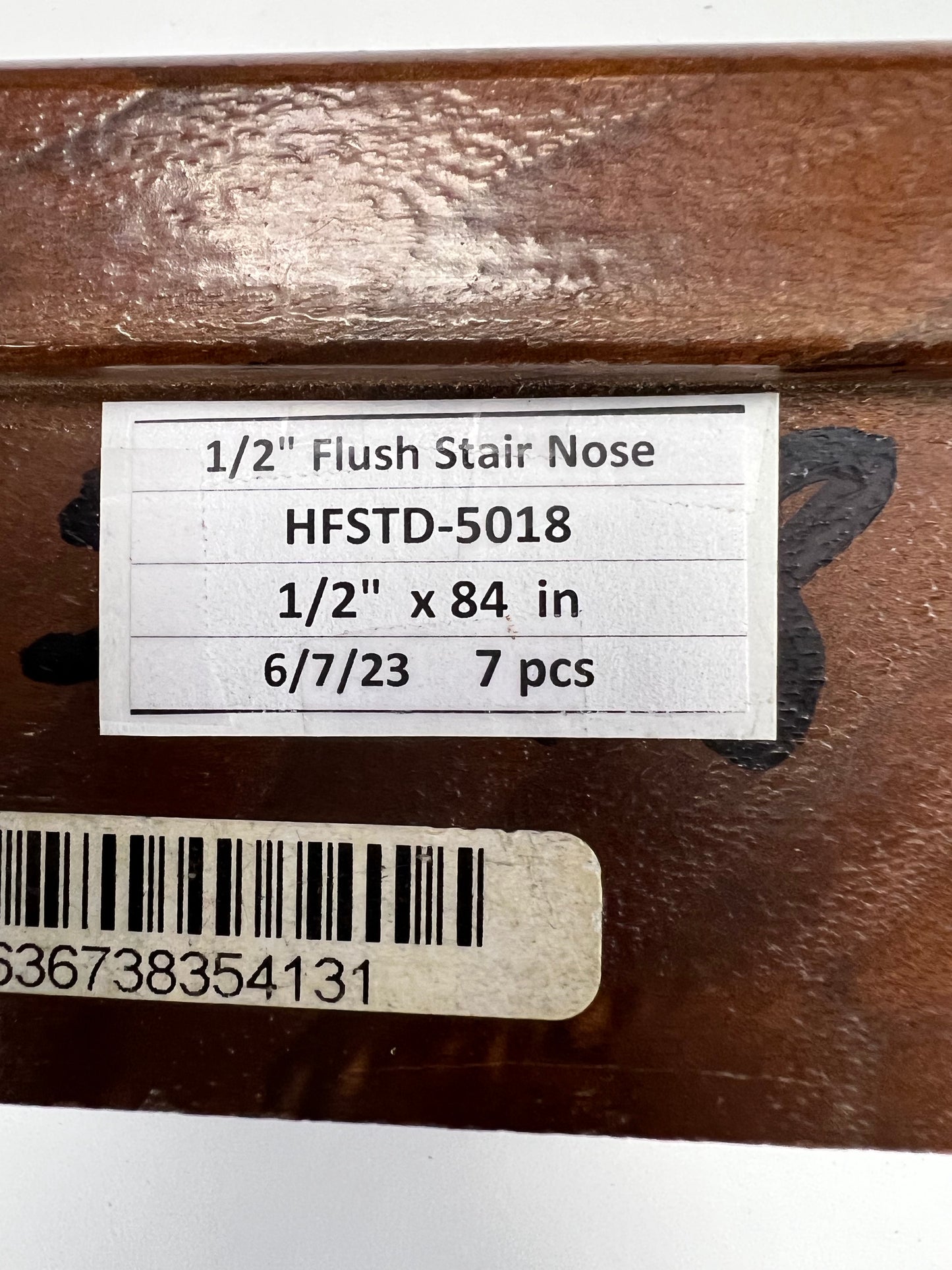 Mohawk Flush Stair Nose_Solid Wood HFSTD-5018 Walnut Natural