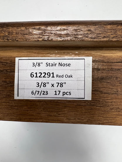 Stair Nose_Solid Wood 612291 Red Oak Umber