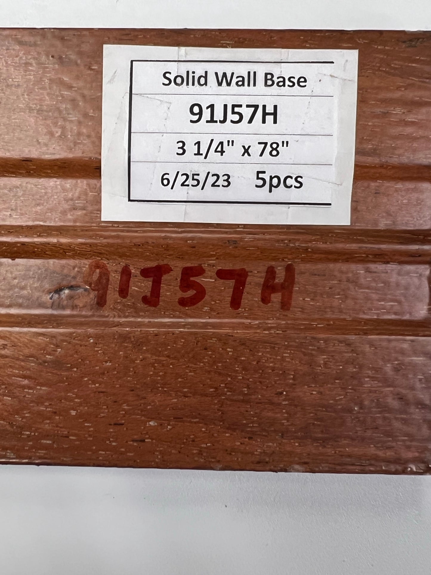 Wall Base _ Solid Wood 91J57H