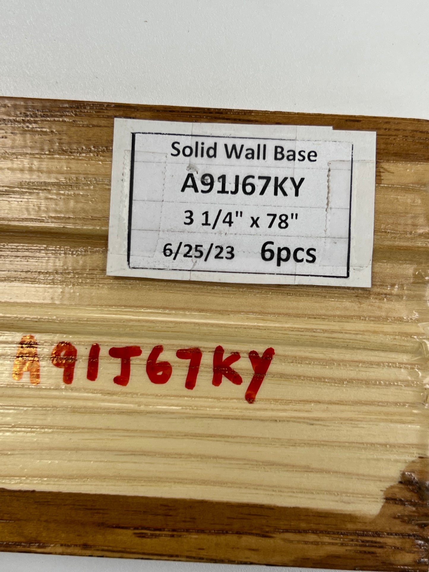 Wall Base _ Solid Wood A91J67KY