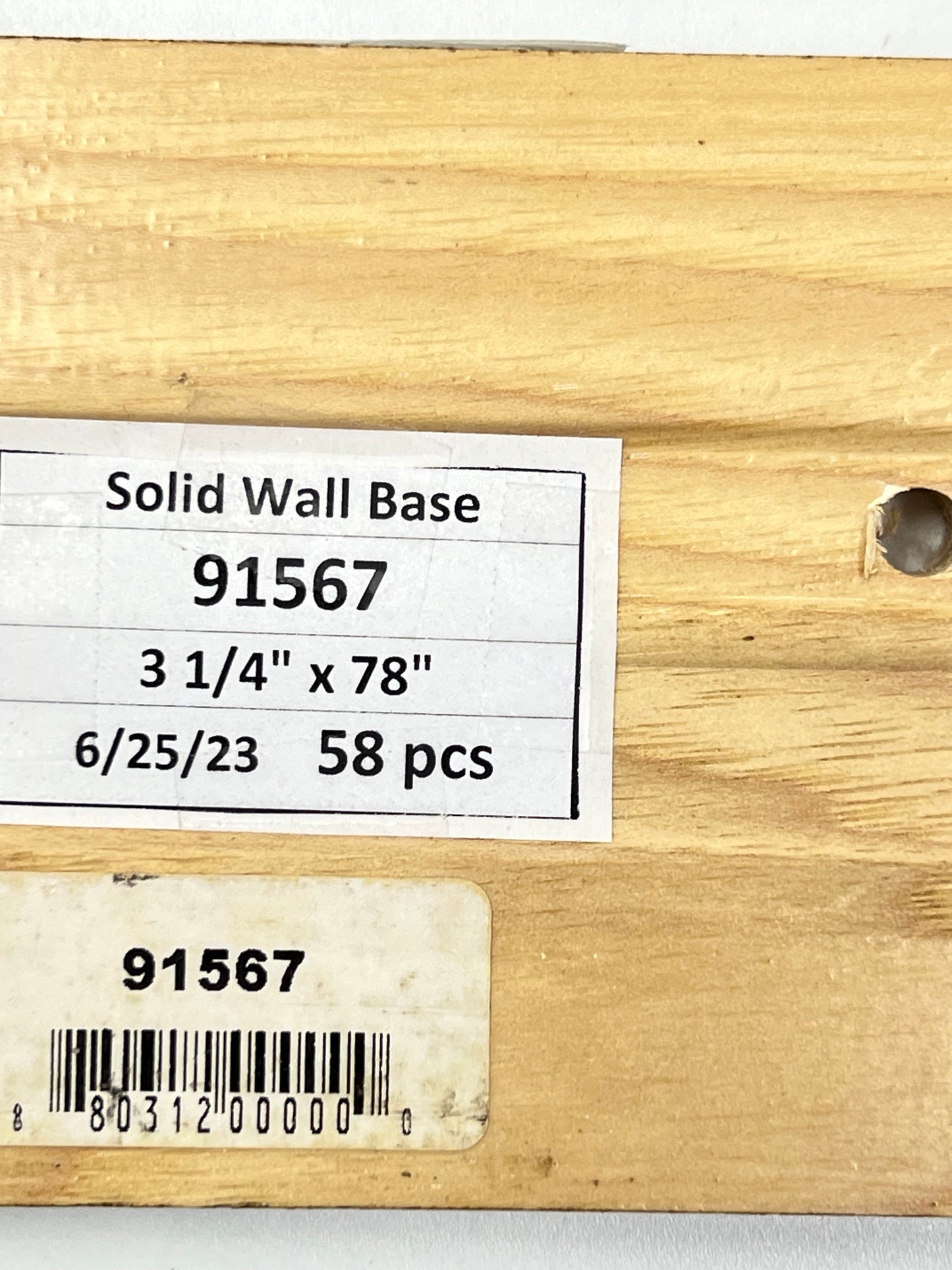 Wall Base _ Solid wood 91567