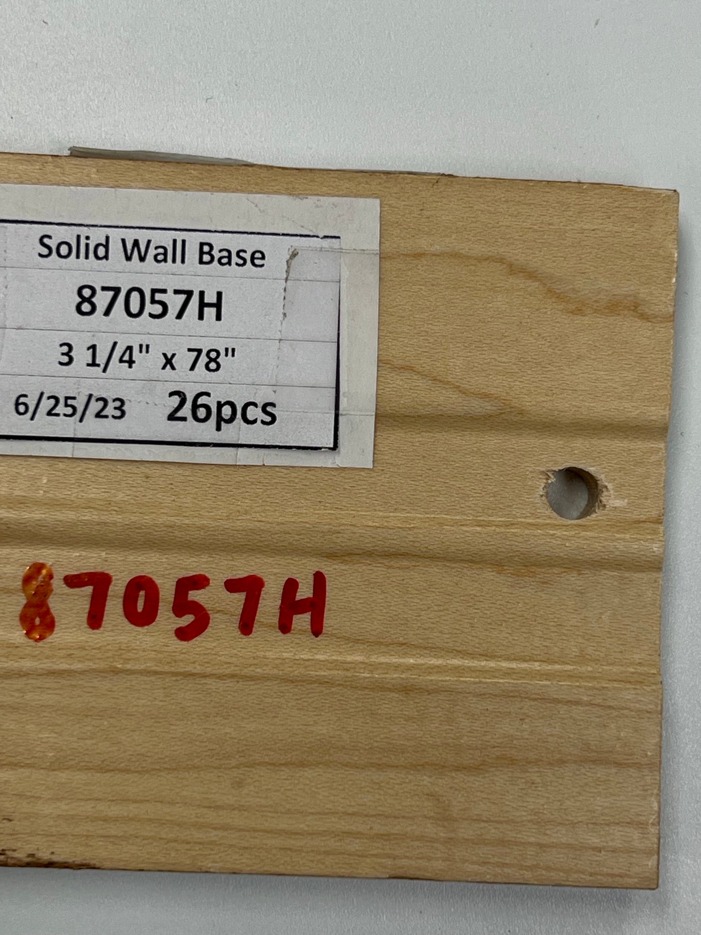 Wall Base _ Solid Wood 87057H