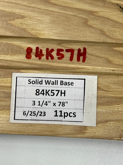 Wall Base _ Solid Wood 84K57H