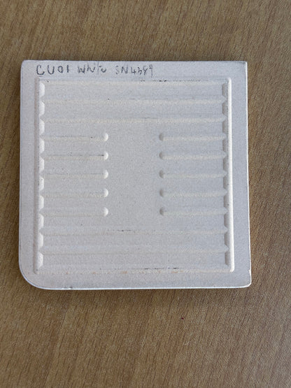 Mohawk TILE: T0753-CU01 SN4389 BLNSE OUTCRNR 3X3 CARUSO WHITE