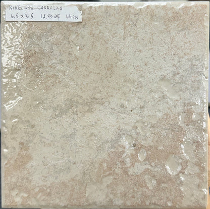 Mohawk TILE: T113-232 FT 6.5 X 6.5 KING CORALLO