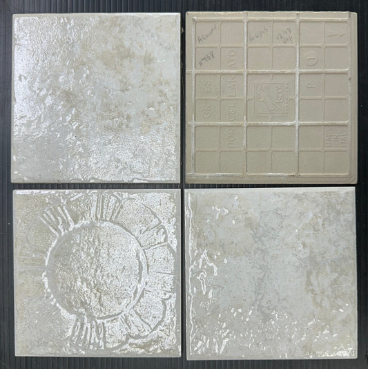 Mohawk TILE: T113-738 FT 6.5" x 6.5" KING Almond