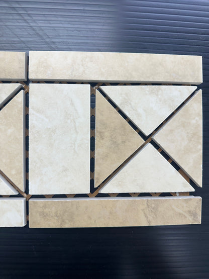 Listello Decorated Tile Mosaic MEDINA BRD.MULTI 6X12