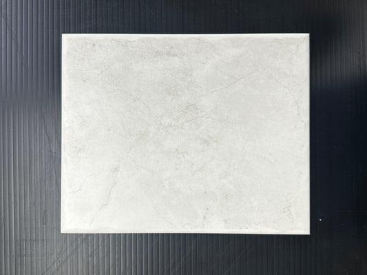 Portinari Ceramic Wall Tile: 6021 OMAHA WHITE 8X10