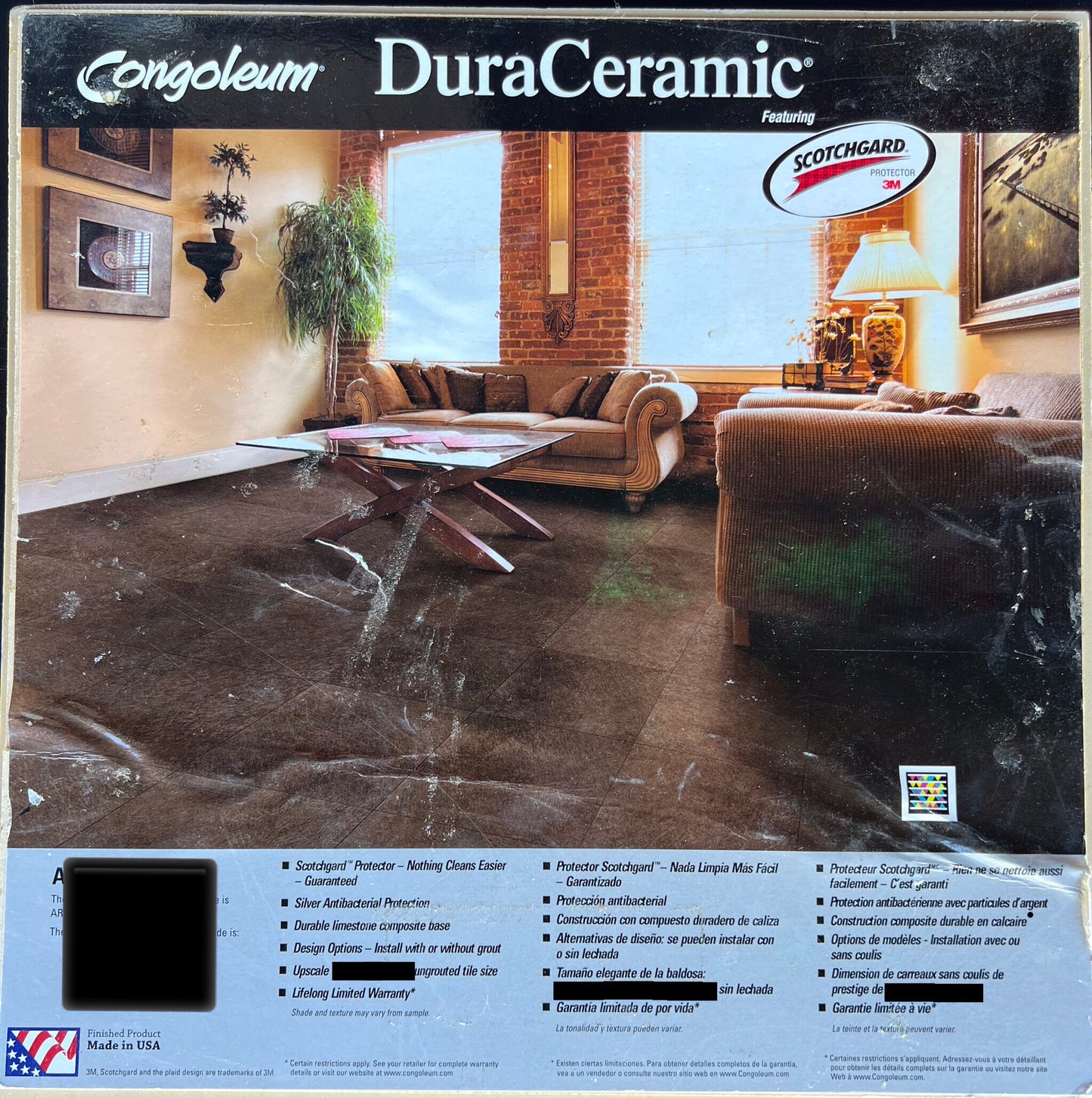 DURACERAMIC PREMIUM LUXURY FLOOR TILE VN42 14x14