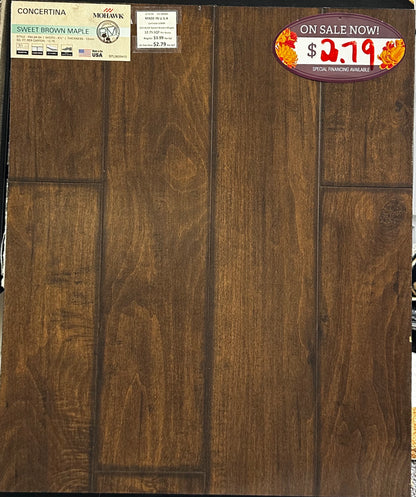 Mohawk Laminate #33518-04 Sweet Brown Maple