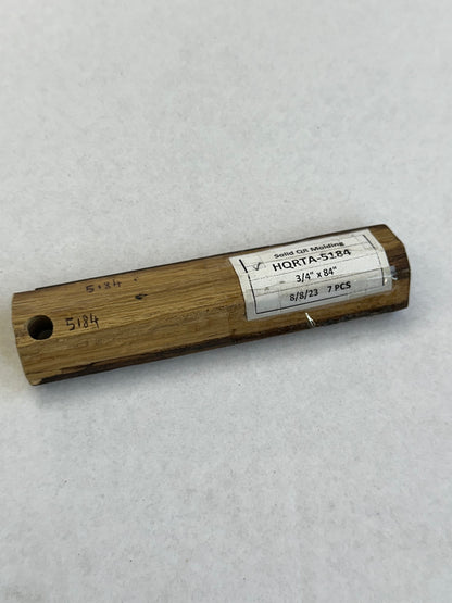 Mohawk Quarter Round _ Solid Wood HQRTA-5184 Red Oak Saddle
